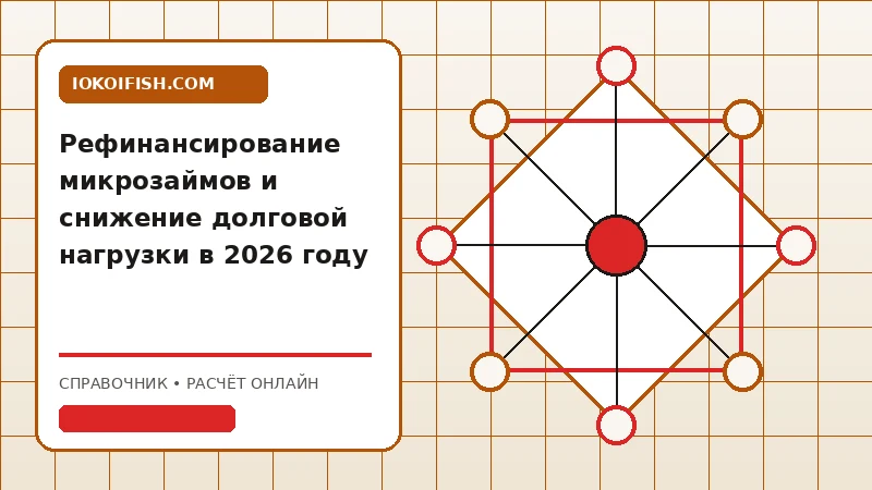 рефинансирование микрозаймов и снижение долговой нагрузки в 2026 году: лучшие варианты, та